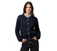 Wrangler Western Cardigan Sudadera, Azul Marino, M para Mujer