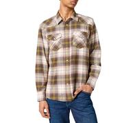 Wrangler Western Shirt Camiseta para Hombre, Gingerbread, XL