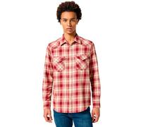 Wrangler Western Shirt Camiseta para Hombre, Root Beer, XL