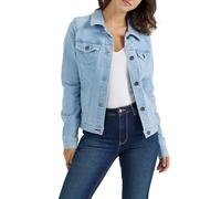 Wrangler Women's Authentics Stretch Denim Jacket, Light Wash, Large