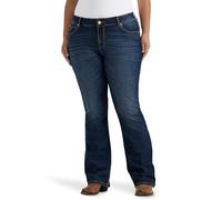 Wrangler Women's Plus Size Retro Mae Mid-Rise Boot Cut Jean