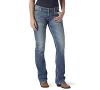 Wrangler Women's Retro Mae Mid Rise Stretch Boot Cut Jean