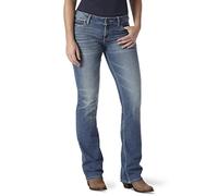 Wrangler Women's Retro Mae Mid Rise Stretch Boot Cut Jean