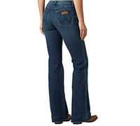 Wrangler Women's Retro Mae Mid Rise Stretch Wide Leg Jean