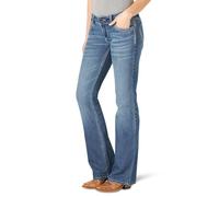 Wrangler Women's Retro Sadie Low Rise Stretch Boot Cut Jean, Tiffany, 11-34
