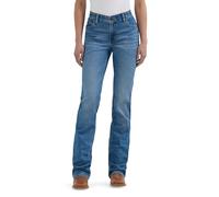 Wrangler Women's Willow Mid Rise Performance Waist Boot Cut Ultimate Riding Jean Jeans, Sophia, 24W x 34L para Mujer