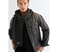 Wrangler Wool Scarf Dark Grey Talla OS