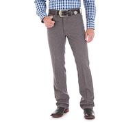 Wrangler, Wrancher, Vaqueros de Vestir para Hombre, Gris Jaspeado, 33W x 29L