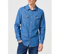 Wrangler Wrangler - Camisa manga larga de hombre. Denim Talla S