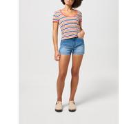 Wrangler Wrangler - Pantalón corto de mujer Cowboy Short 3 inch. Denim Talla 25