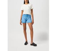 Wrangler Wrangler - Pantalón corto de mujer Cowboy Short 5 inch. Gris Talla 32