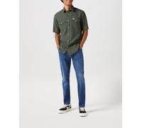 Wrangler Wrangler - Pantalón largo de hombre Texas. Topo Talla 36 - Largo 34