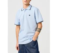 Wrangler Wrangler - Polo de hombre corte regular. Azul Talla 2