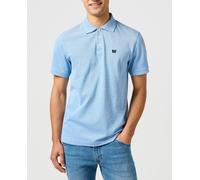Wrangler Wrangler - Polo de hombre manga corta. Azul Talla S