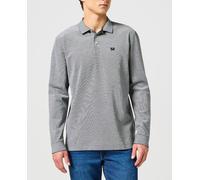 Wrangler Wrangler - Polo de hombre manga larga. Negro Talla S
