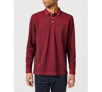 Wrangler Wrangler - Polo de hombre manga larga. Rojo Talla S