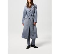Wrangler Denim Trench Chaqueta, Alta Haze, L Mujeres
