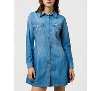 Wrangler Wrangler - Vestido corto de mujer. Azul Talla 4