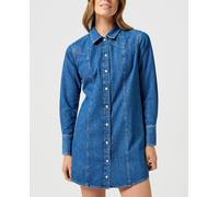 Wrangler Wrangler - Vestido corto de mujer. Denim Talla M