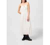 Wrangler Wrangler - Vestido largo de mujer. Blanco Talla S