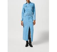 Wrangler Wrangler - Vestido largo de mujer. Denim Talla S