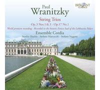 Wranitzky: String Trios, Op. 17 No. 1, Op. 3 Nos. 1 & 3