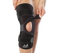Wrap Around compresión apoyo rodilla Brace para patellofemoral dolor y trastornos de seguimiento de Rótula - Q (por Bioskin, S, Negro, 1