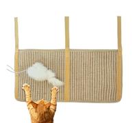 Wrap-Around - Esterilla para rascar gato | Sisal Muebles Protección 25 x 50 x 0,5 cm | Esterilla portátil para rascar con , patas de mesa | Esterilla gruesa y duradera para el cuidado de las uñas para