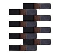 Wrap Around Furniture Pads, 8 piezas Anti-Scratch Protectors, Flexible Rail Feet Size, Noise Reducing Floor Protection Design, Hardwood and Tile Friendly Feature, Home Office Study Use