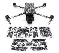 WRAPGRADE Adhesivo Compatible con dji Air 3S Full Wrap (Grayish Camo)