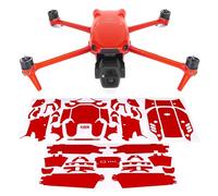 WRAPGRADE Adhesivo Compatible con dji Air 3S Full Wrap (Super Red)