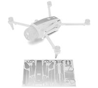 WRAPGRADE Adhesivo Compatible con dji Mavic 4 Pro Accent Color (Airforce Silver)