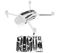 WRAPGRADE Adhesivo Compatible con dji Mavic 4 Pro Accent Color (Black Bumpy Camo)