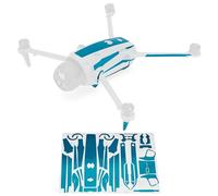 WRAPGRADE Adhesivo Compatible con dji Mavic 4 Pro Accent Color (Caribbean Blue)