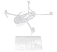 WRAPGRADE Adhesivo Compatible con dji Mavic 4 Pro Accent Color (Racing White)
