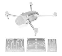 WRAPGRADE Adhesivo Compatible con dji Mavic 4 Pro (Airforce Silver)