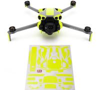 WRAPGRADE Adhesivo Compatible con dji Mini 5 Pro Accent Color (Neon Yellow)
