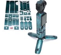 WRAPGRADE Adhesivo Compatible con dji Osmo Pocket 3 Calcomanía (Blue Rustic Metal)