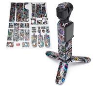 WRAPGRADE Adhesivo Compatible con dji Osmo Pocket 3 Calcomanía (Metal Sticker Bomb)