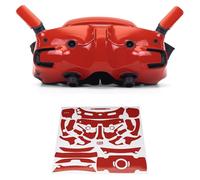 WRAPGRADE Lámina adhesiva para DJI Goggles 3 (Super Red)