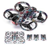 WRAPGRADE Pegatina Compatible con dji Neo (Metal Sticker Bomb)