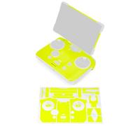 WRAPGRADE Película Adhesiva Compatible con dji RC Pro 2 (Neon Yellow)