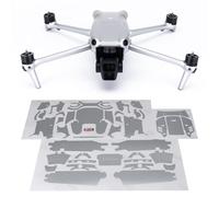 Wrapgrade Skin Compatible con dji Air 3 | Unidad Principal (Airforce Silver)