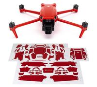 Wrapgrade Skin Compatible con dji Air 3 | Unidad Principal (Super Red)