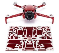 Wrapgrade Skin Compatible con dji Mini 4 Pro | Unidad Principal (Japan Red)