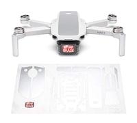 WRAPGRADE Skin Conjunto de Pegatinas Compatible con dji Mini 2 | Accent Color (AIRFORCE SILVER)