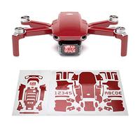 WRAPGRADE Skin Conjunto de Pegatinas Compatible con DJI Mini 2 (JAPAN RED)