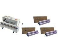 Wrapmaster WM4500 - Dispensador eficiente (3 unidades, film transparente 4500)