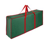 Wrapping Paper Container - Zipper Carrying Case for Holiday Wrapping Supplies | Polyester Fabric with Multiple Compartments, Organizer for Ribbon Bows Stickers Gift Wrap Storage and Travel Use