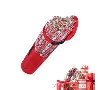 Wrapping Paper Organizer, Clear Wrapping Paper Storage, Christmas Wrapping Paper Bag, Wrappings Papers Storage Bag, Christmas Wrappings Papers Storages Solution, Clear and Spacious 40-Inch Storage Bag